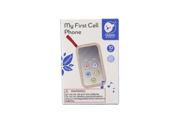 Klassisk Verden Træ Min Første Mobiltelefon