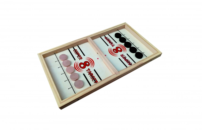 Træbordhockey 55,5x29,5 cm