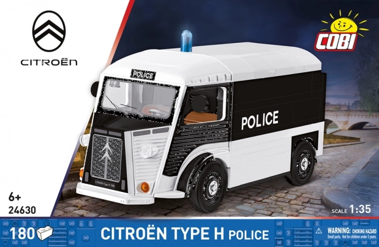 byggesæt cobi citroën type h politi 1:35
