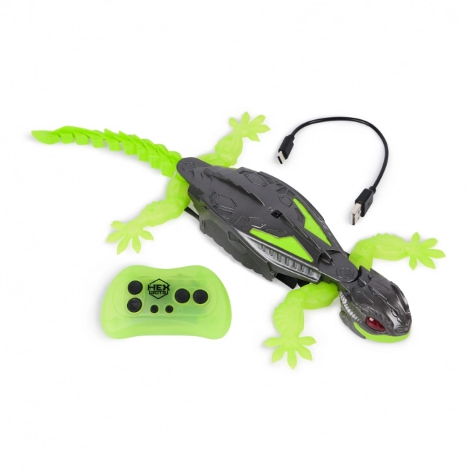 Gekko kravlende på vægge Hex