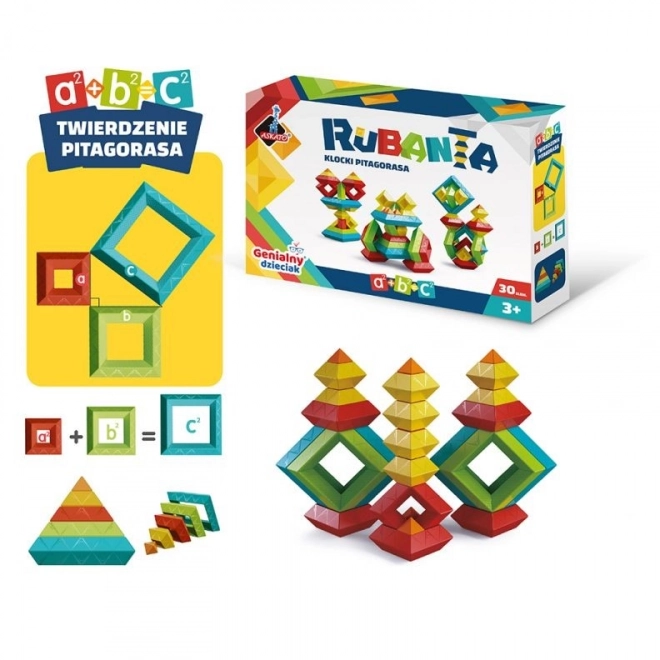 Pythagoras Rubanta Klodser 30 stykker