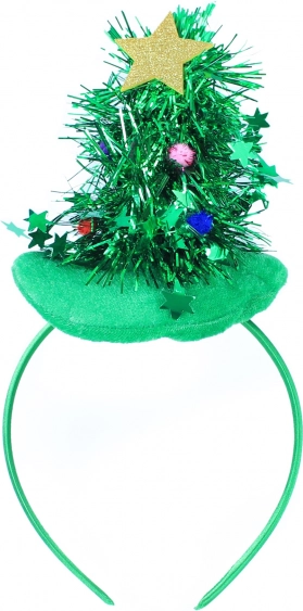 Julepandebånd med juletræ