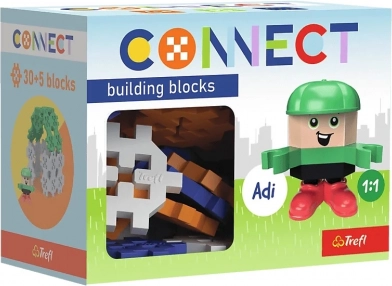 Byggesæt Connect Pocket Boy Adi – kreative klodser til børn