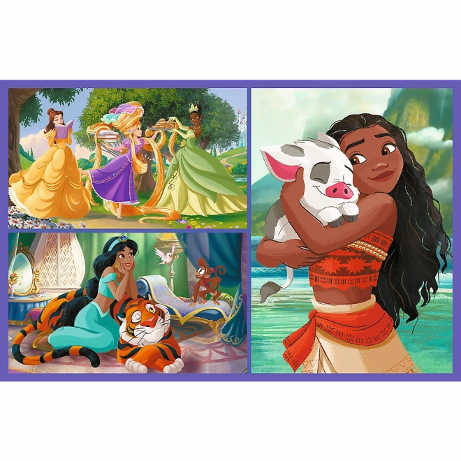 Puslespil 2x70 Disney Prinsesser Eventyrdage
