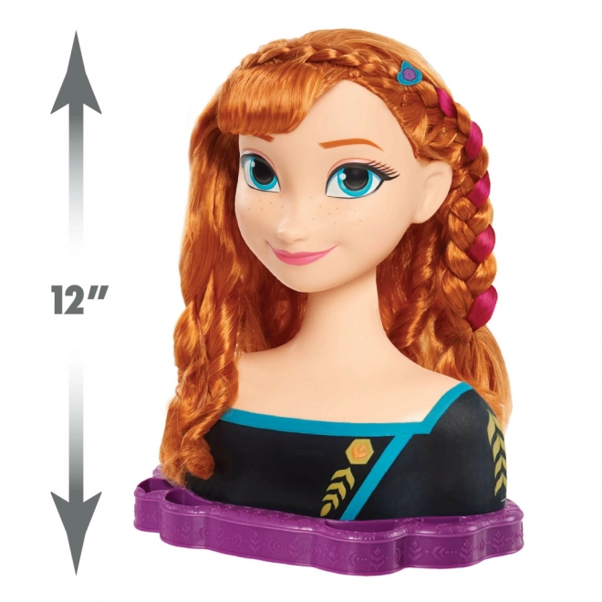 Frosts kongerige deluxe styling hoved Anna