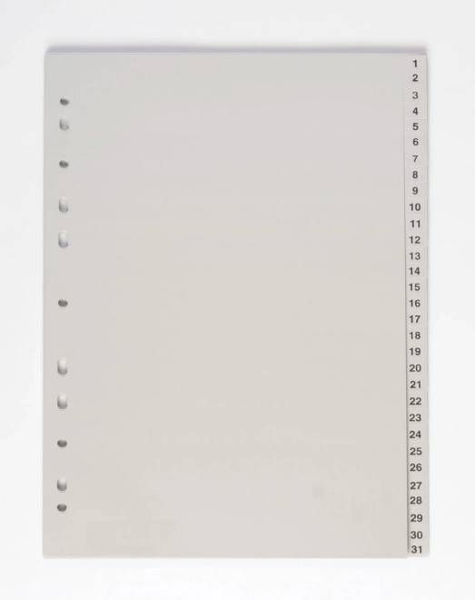 Dokumentopdeler A4 1-31