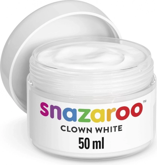 SNAZAROO Ansigtsmaling Klovne Hvid 50ml