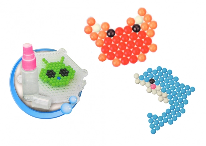 Sæt til vandperler DIY Magiske Perler 8 farver havdyr