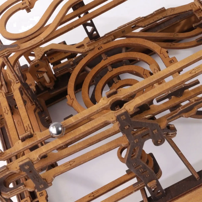 WOODEN CITY 3D træpuslespil Kuglebane 265 dele