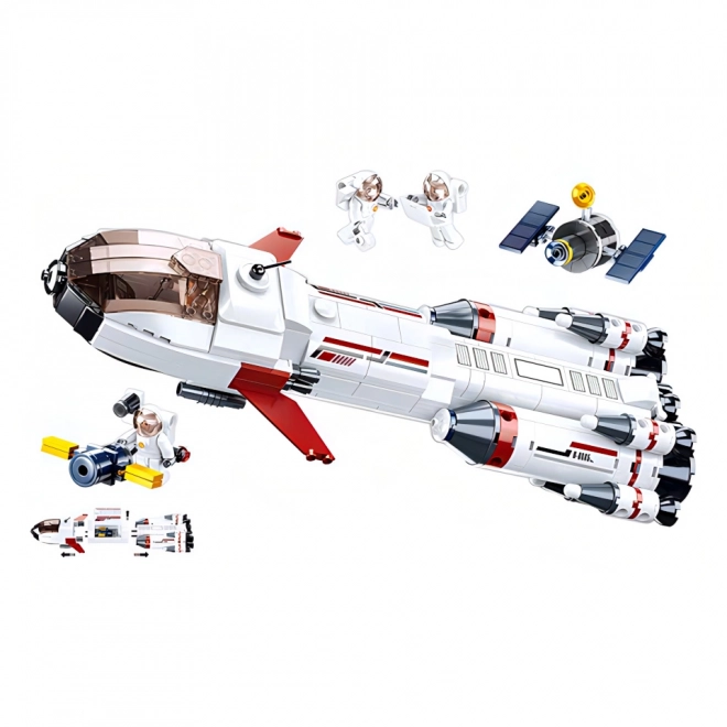 Sluban Space M38-B0925 Saturn-ekspeditionsraket