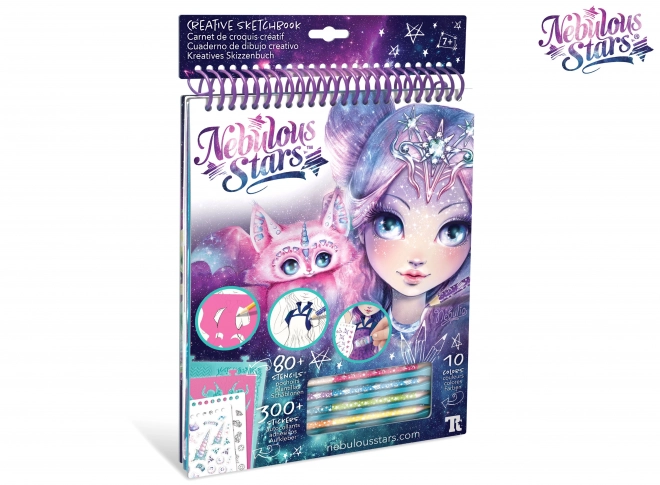 Nebulous Stars Kreativ sketchbook