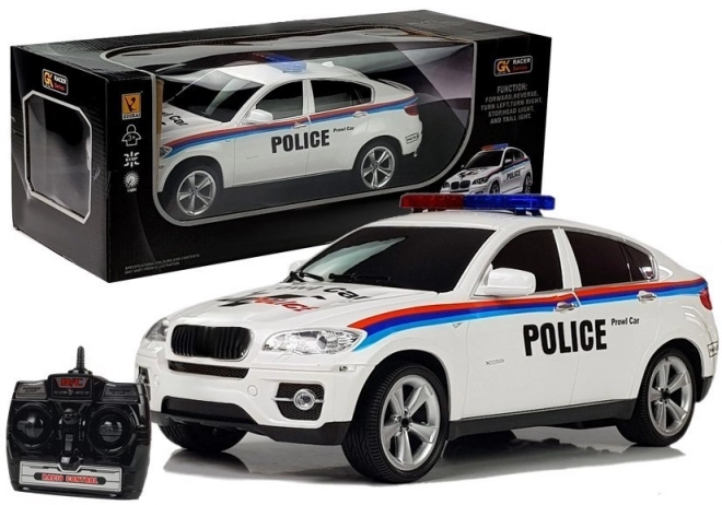 Politi Coupe R/C bil med fjernbetjening