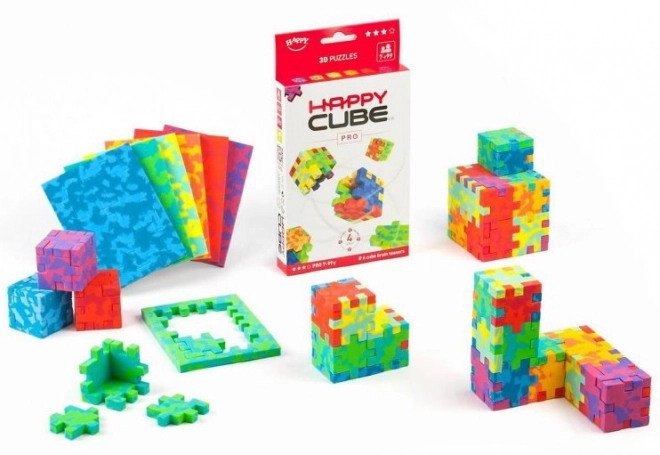 Happy Cube Pro - Sæt med 6 terninger