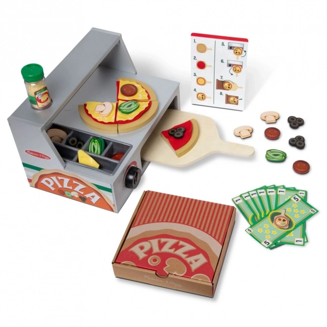 Melissa & Doug børne pizza køkken