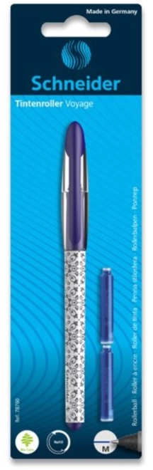 SCHNEIDER Kuglepen Voyage + 2 patroner 1 stk (mix)