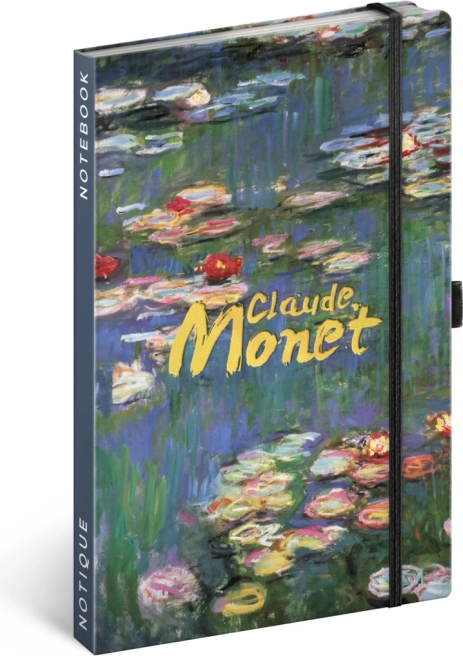 Linjeret notesbog NOTIQUE Claude Monet 13 × 21 cm