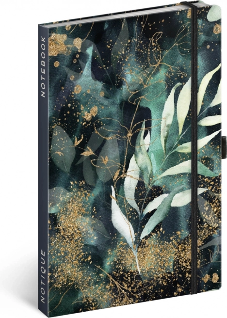 NOTIQUE linjeret notesbog Eukalyptus 13 × 21 cm