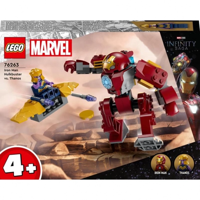 Lego Marvel Iron Man Hulkbuster mod Thanos