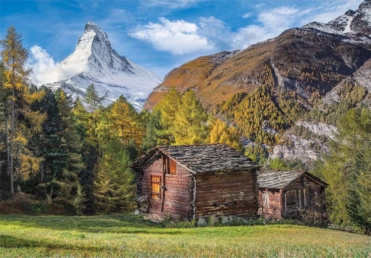 Puslespil Magiske Matterhorn 500 brikker CLEMENTONI