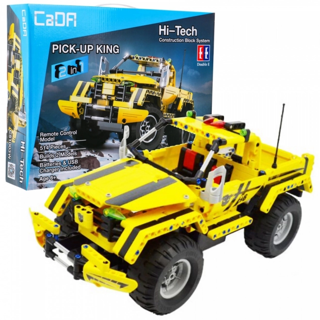 Byggesæt JEEP WRANGLER med fjernbetjening, kompatibelt med LEGO, 531 dele