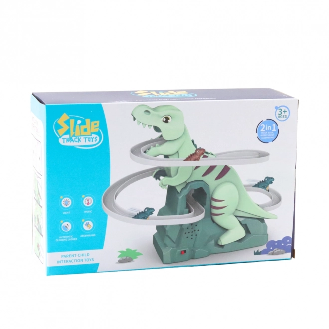 Sjov dinosaurbjergrutsjebane