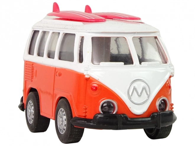 Miniature metal turistbus