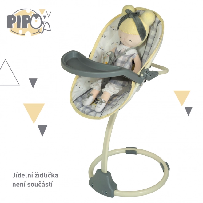 Plysdukke Pipo 36 cm