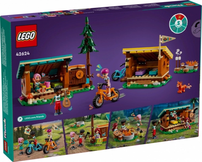 LEGO Friends 42624 Hyggelige hytter på eventyrlejr