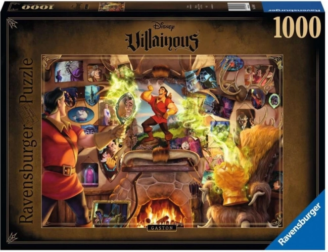 Puslespil 1000 brikker Villainous: Gaston