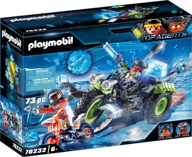 Playmobil Top Agents Arktiske Rebeller Trehjuler