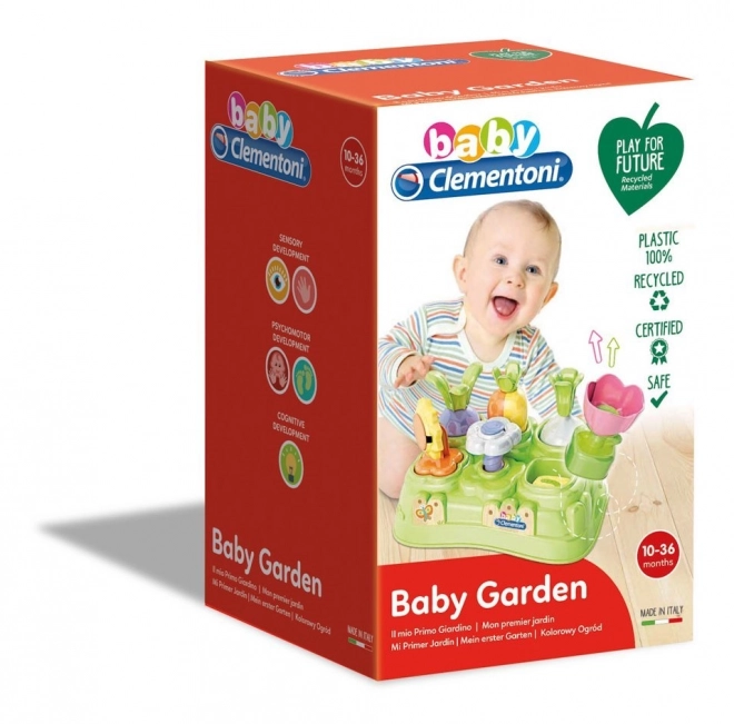 CLEMENTONI BABY Farverig Have Indsætning (Leg For Fremtiden)