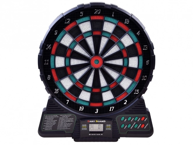 Elektronisk dartskive med 18 spil