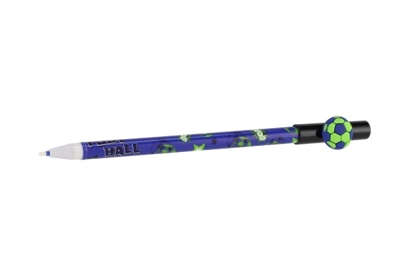 Sletbart pen oval fodbold 16cm plast 6 farver 36stk i kassen