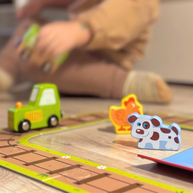 Træ Farm i Kuffert Tooky Toy