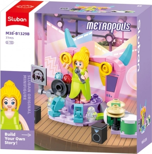 Sluban Metropolis Podium byggesæt