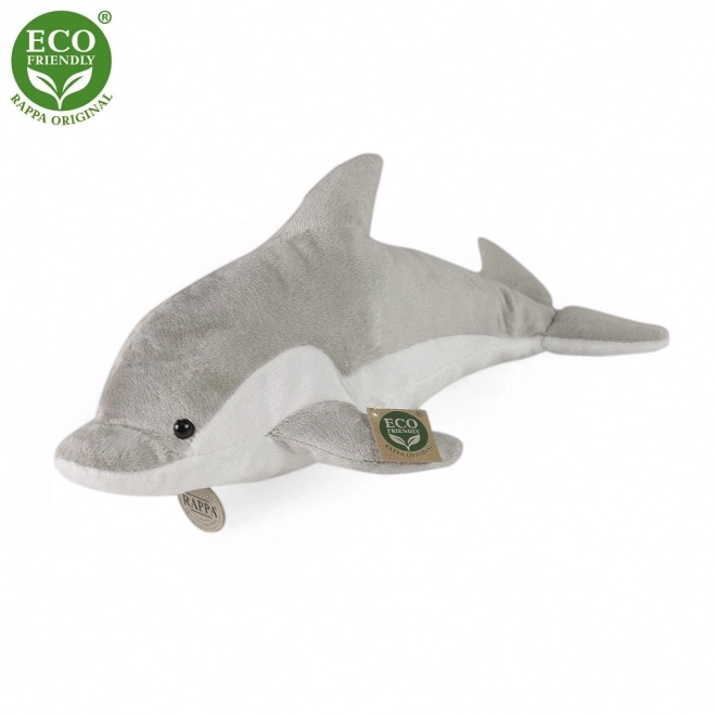 Rappa Plysbjørn delfin 38 cm ØKO-VENLIG