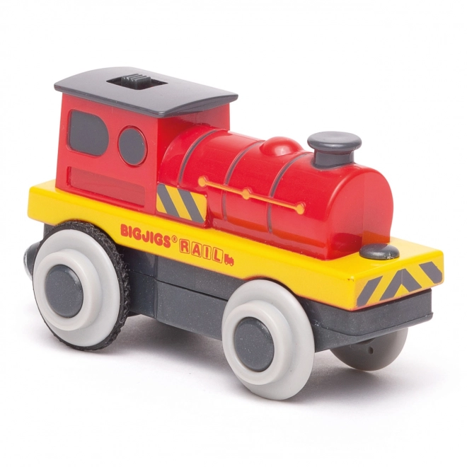 Bigjigs Rail Elektrisk lokomotiv Rød styrke
