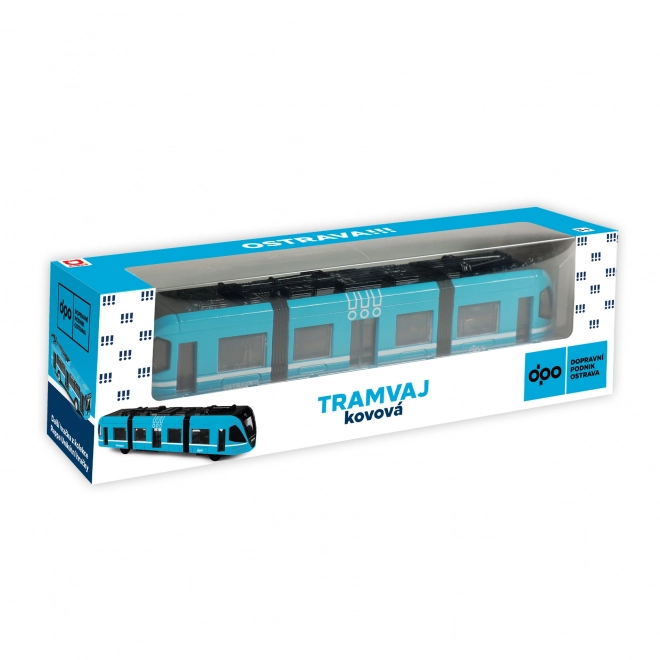 Metal moderne sporvogn DPO Ostrava 23 cm