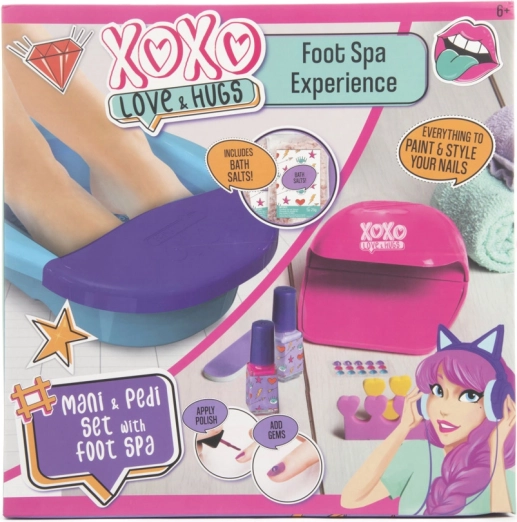 Manicure- og pedicuresæt XOXO
