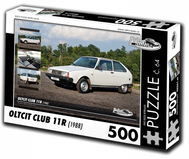 Puslespil RETRO-AUTA Oltcit Club 11R (1988) – 500 brikker