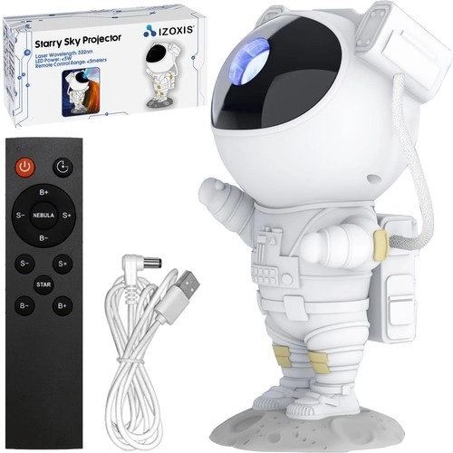 LED stjerneprojektor astronaut - Izoxis 21857