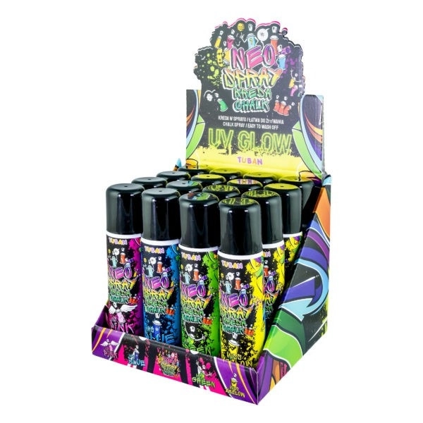 Neo børne spraykridt mix 16 stk