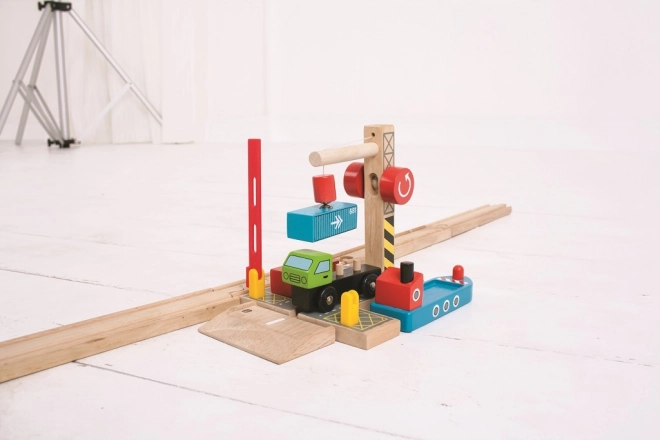 Bigjigs Rail Containerterminal