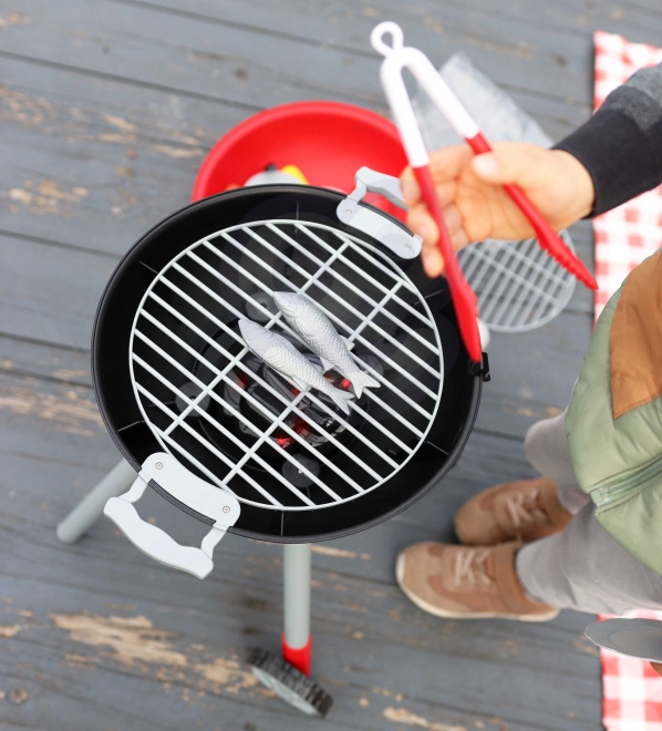 Børnegrill med lys og lyde på batteri