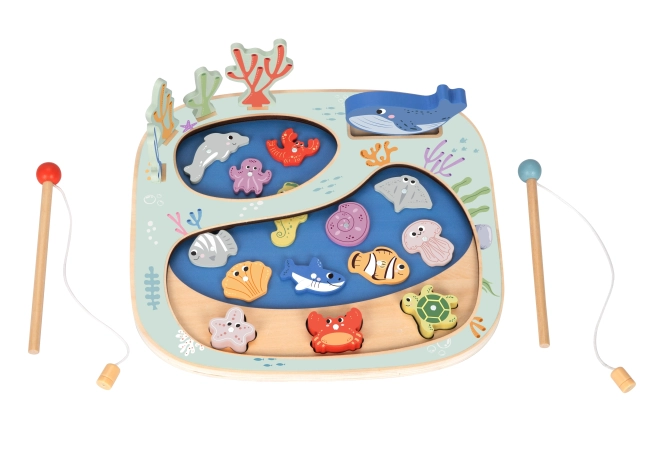 Fiskespillelegetøj Tooky Toy Montessori