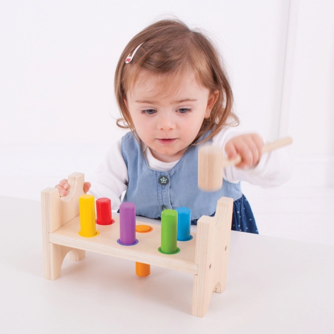Bigjigs Baby Træhammerbræt