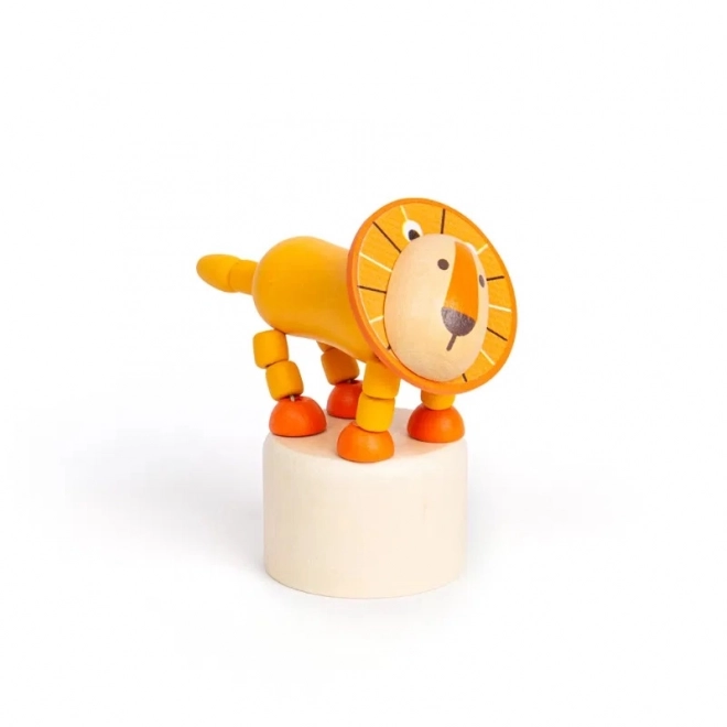 Bigjigs Toys Træ Klemmedyr Safari Løve