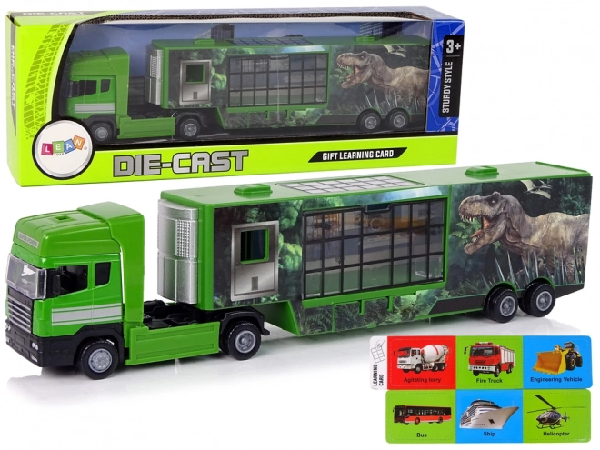 Stor dinosaur transporter Auto Metal
