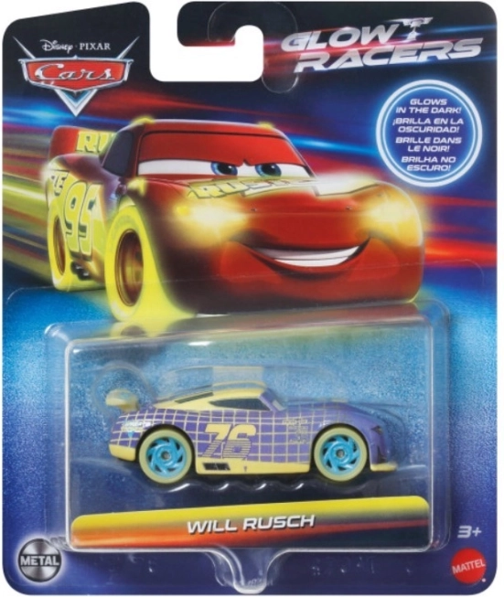 Biler Glow Racers – metal lyser i mørket model 1:55