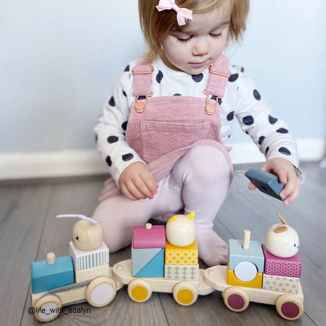 Bigjigs Baby Trælegetøj med Dyr